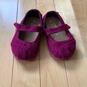 Toms Mary Jane Baby Shoes